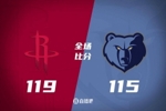 🏀申京32+14 杰伦-格林27分 莫兰特复出27分 火箭险胜灰熊